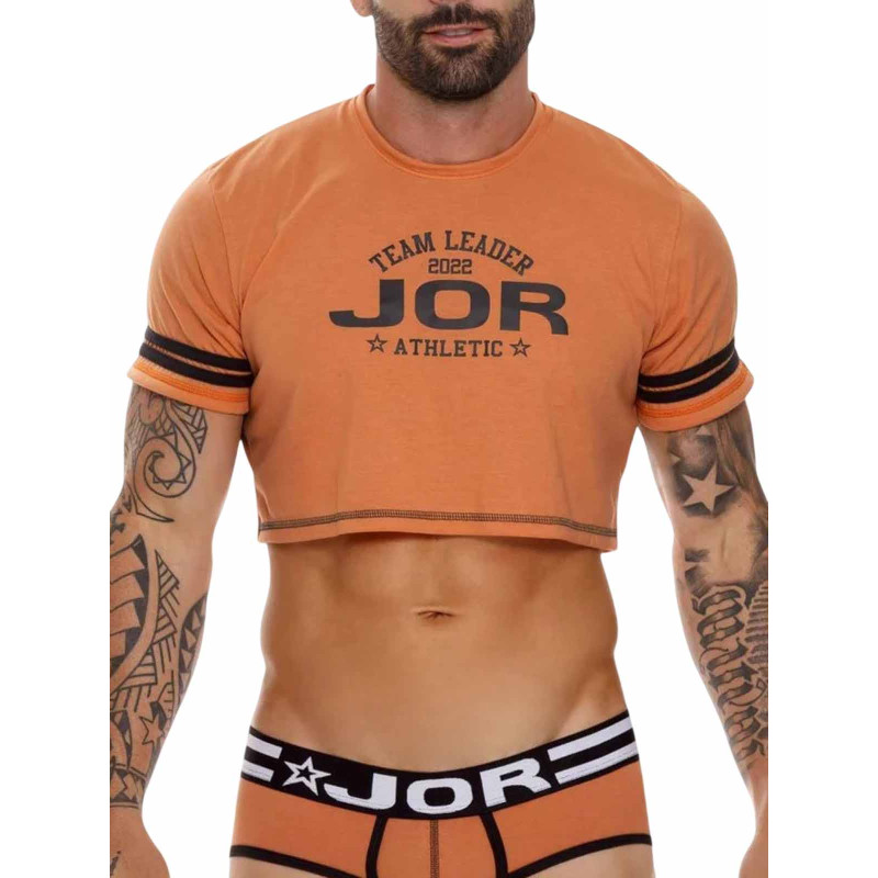 JOR Varsity Crop Top Ochre (T12600)