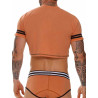 JOR Varsity Crop Top Ochre (T12600)