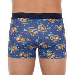 HOM 402539 Big Bisous Boxer Underwear Blue Print (T14322)