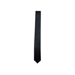 Rouge Leather Tie Black (T11412)