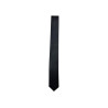 Rouge Leather Tie Black (T11412)