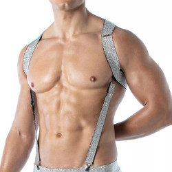 TOF Paris Magic Suspenders Silver One Size (T11989)