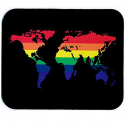 Rainbow World Mousepad (T1058)