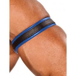 Colt Leather Bicep Strap - Blue (T0100)