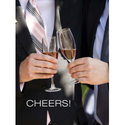 Union: Cheers! (Male Couple) Greeting Card (M8025)