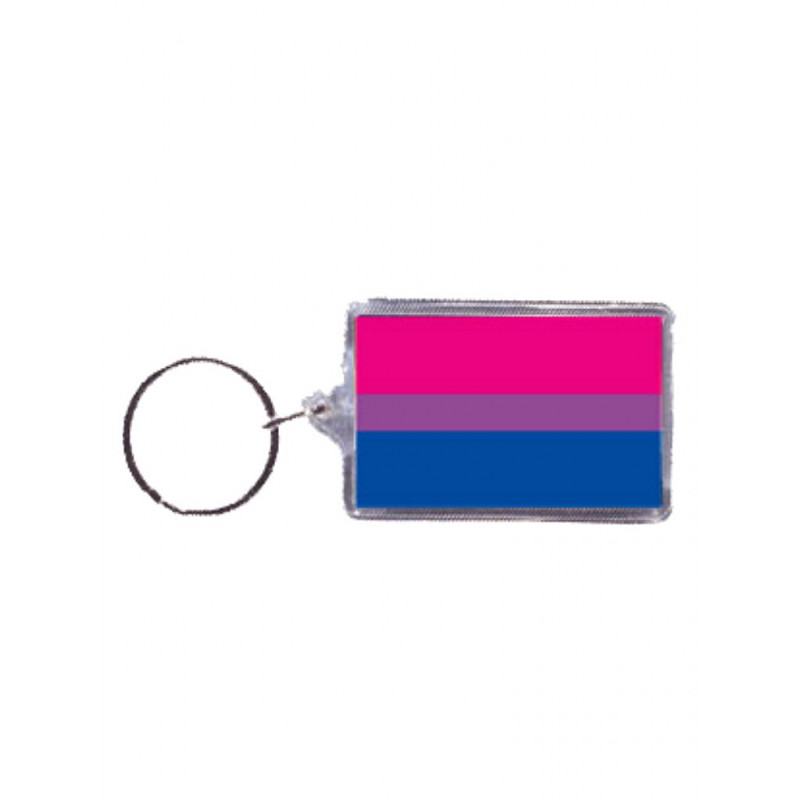 Bisexual Flag Key Ring (T5146) Bisexual Flag Key Ring (T5146)